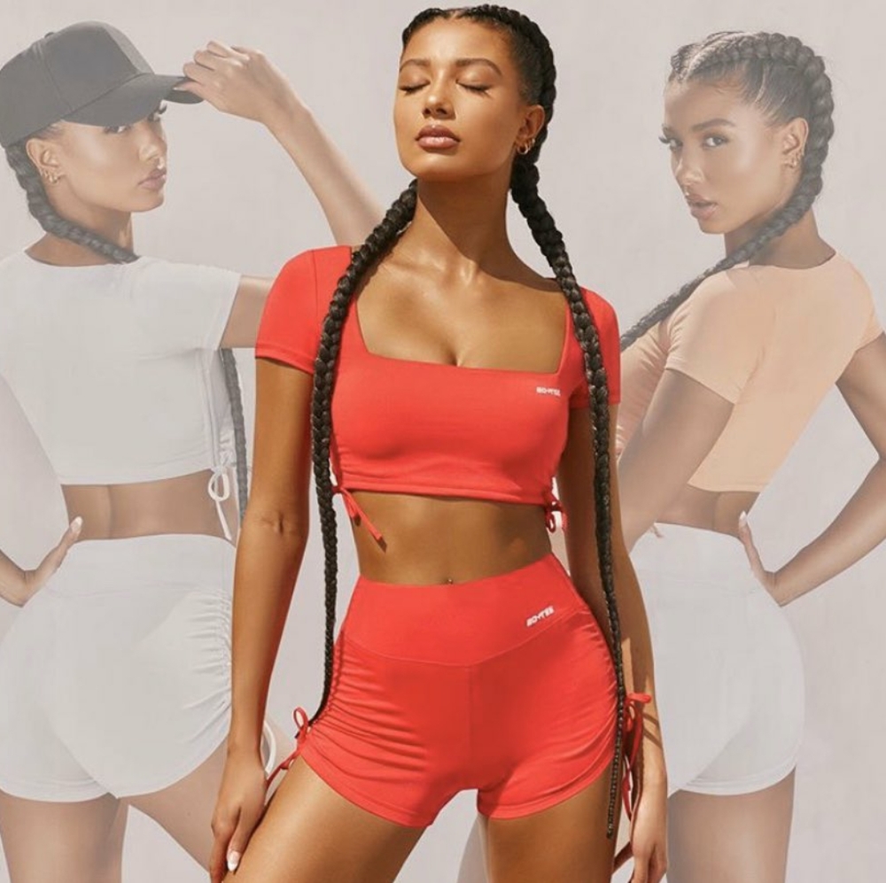 Oh polly ambition slinky crop top